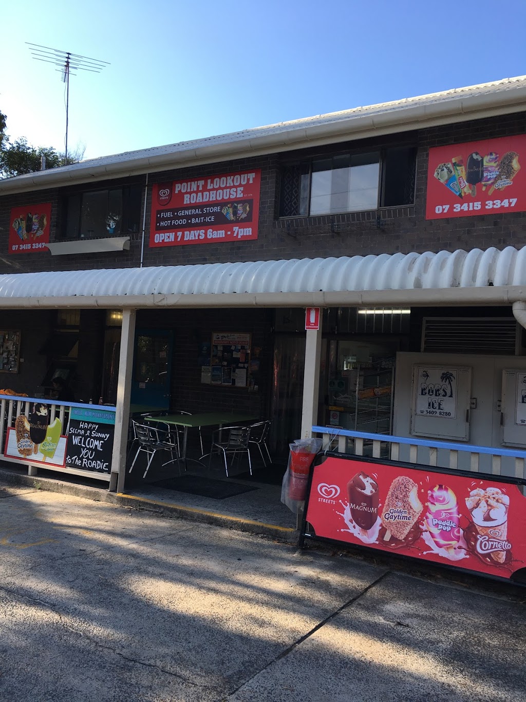 Straddie Roadhouse | gas station | 126 Dickson Way, Point Lookout QLD 4183, Australia | 0734153347 OR +61 7 3415 3347