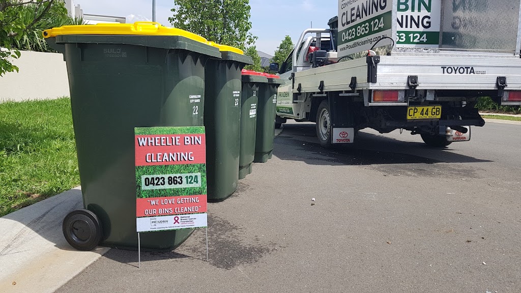 Proud Bin Cleaning | 27 Mount Pleasant Dr, Menangle Park NSW 2563, Australia | Phone: 1300 256 246