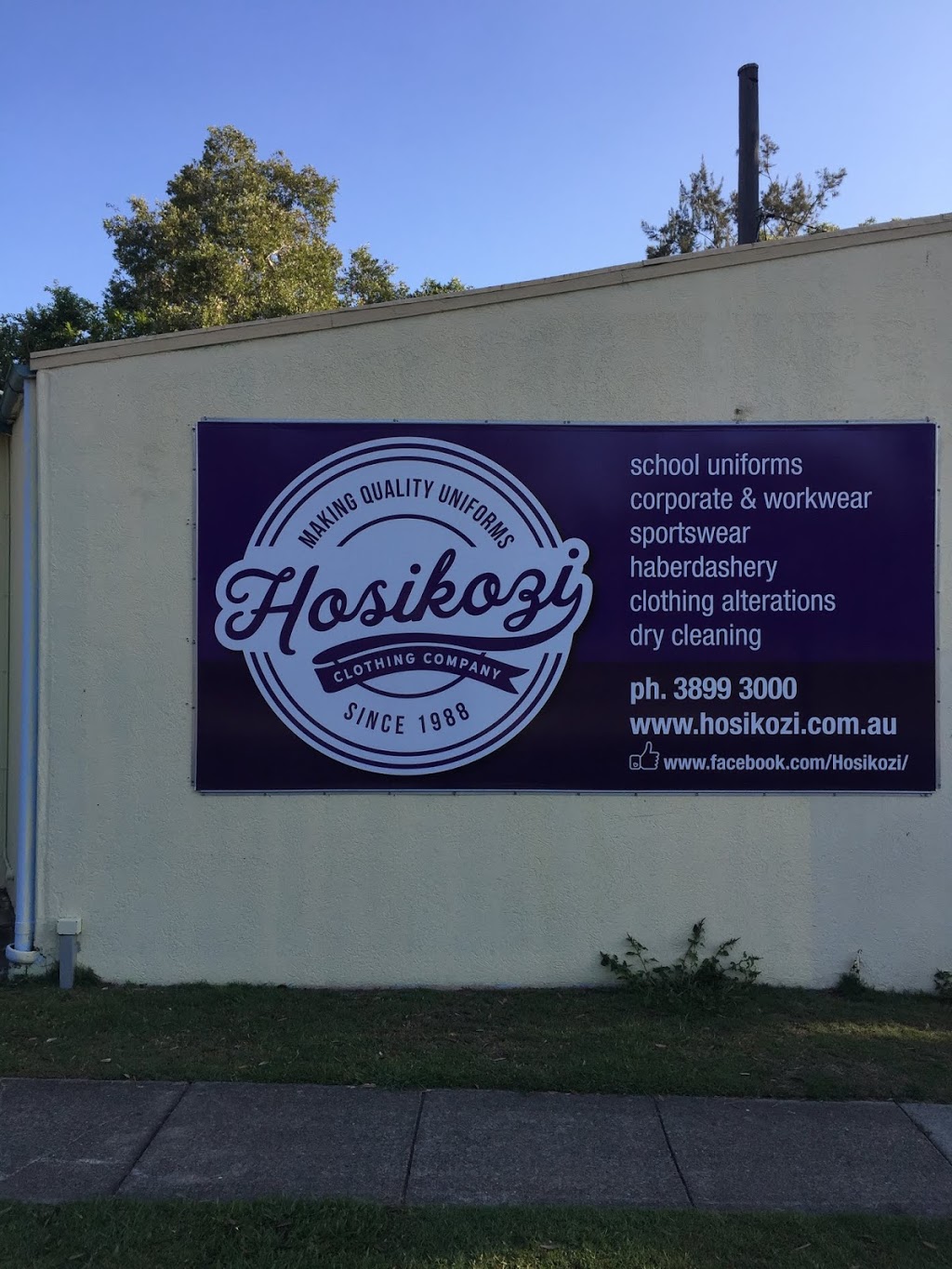 Hosikozi Clothing Company | 349 Riding Rd, Balmoral QLD 4171, Australia | Phone: (07) 3899 3000