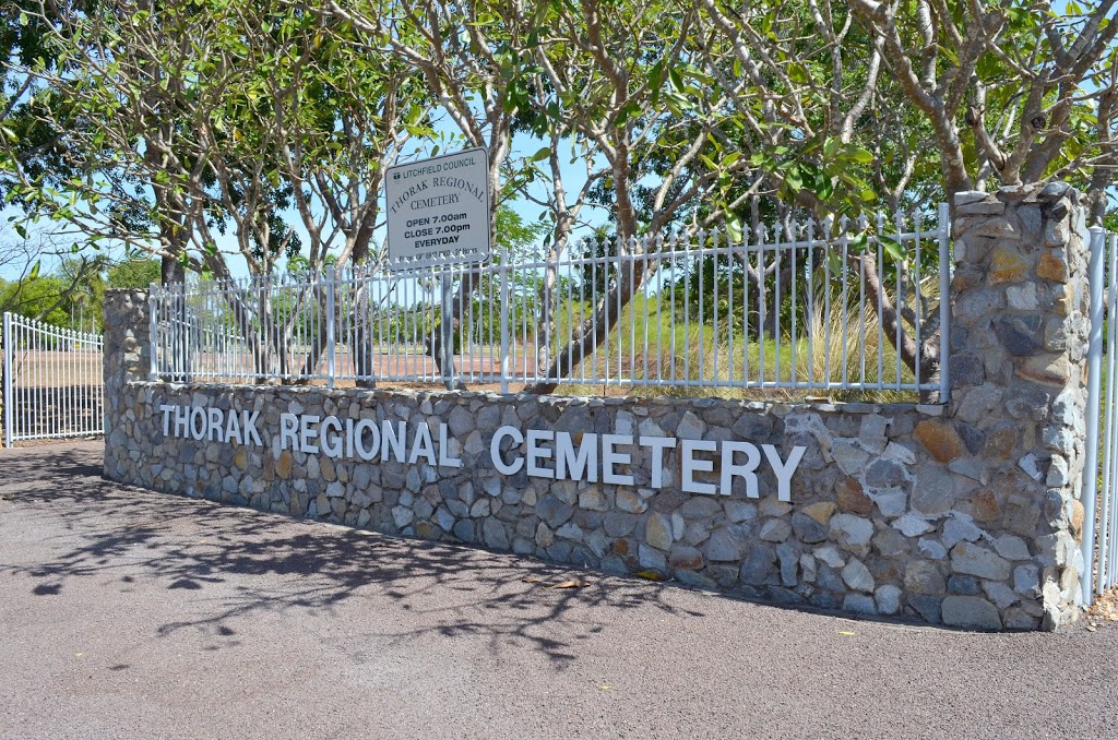 Thorak Regional Cemetery | cemetery | 95 Deloraine Rd, Knuckey Lagoon NT 0828, Australia | 0889470903 OR +61 8 8947 0903