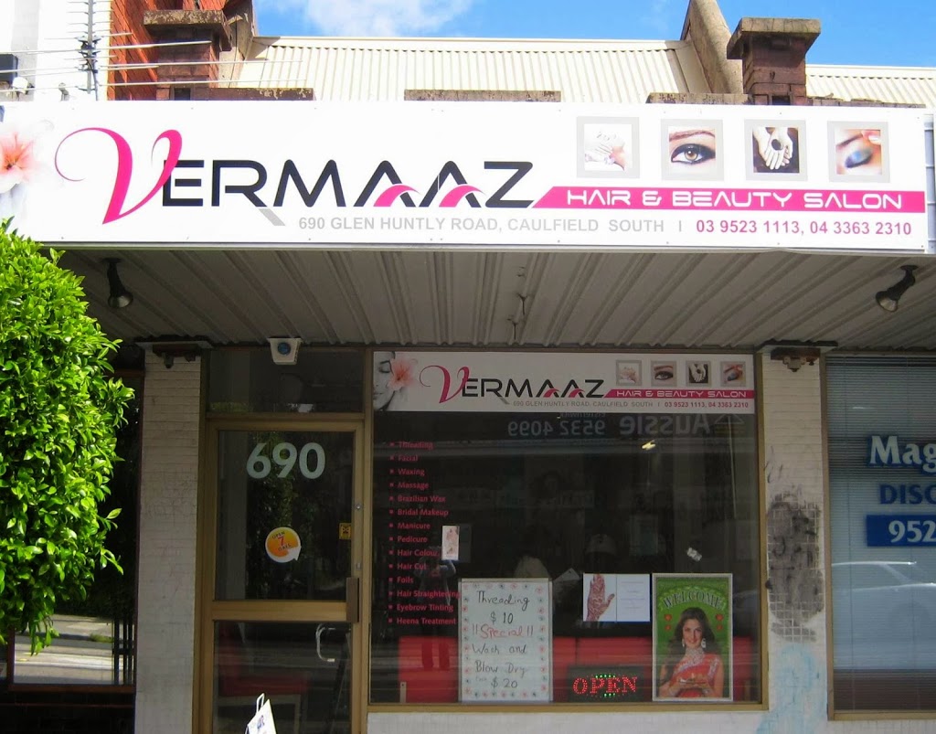Vermaaz | hair care | 690 Glen Huntly Rd, Caulfield South VIC 3162, Australia | 0395231113 OR +61 3 9523 1113