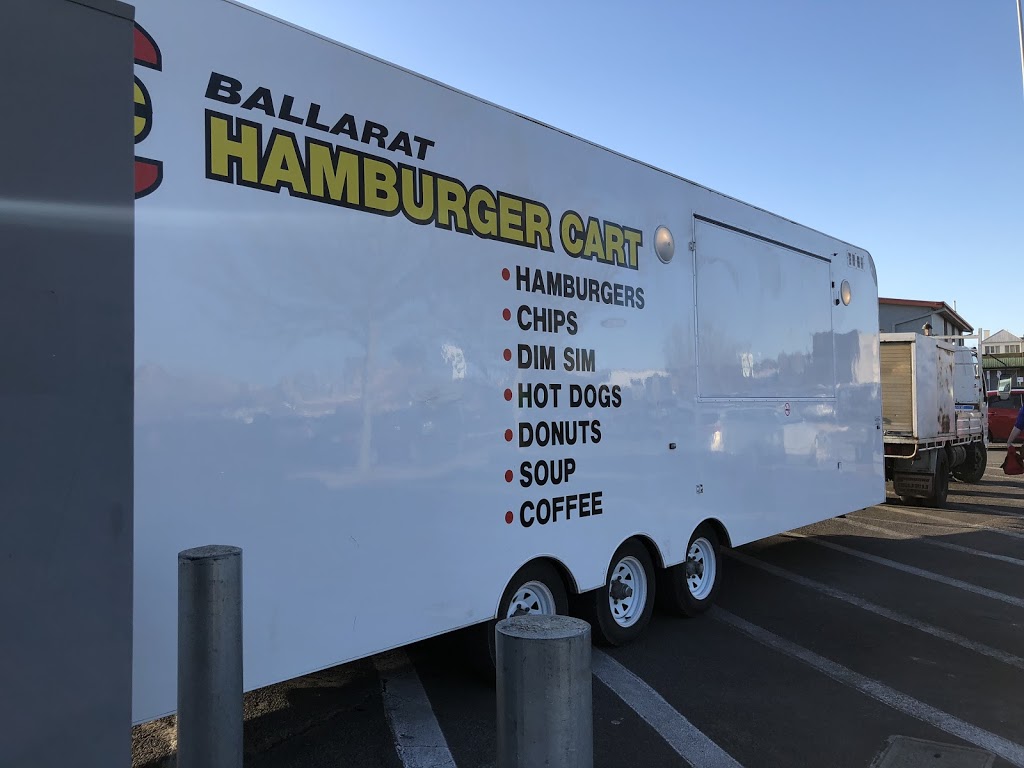 Ballarat Hamburger Cart | 2 Little Channel St, Ballarat Central VIC 3350, Australia | Phone: 0481 480 277