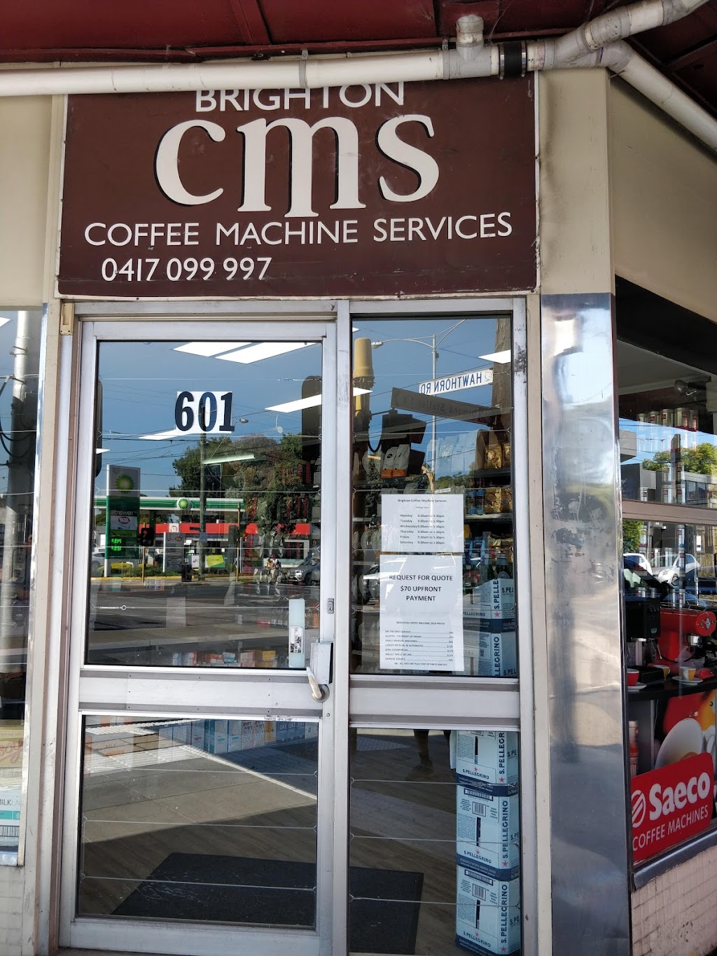 Brighton Coffee Machine Services | 601/603 Hawthorn Rd, Brighton East VIC 3187, Australia | Phone: (03) 9597 9099