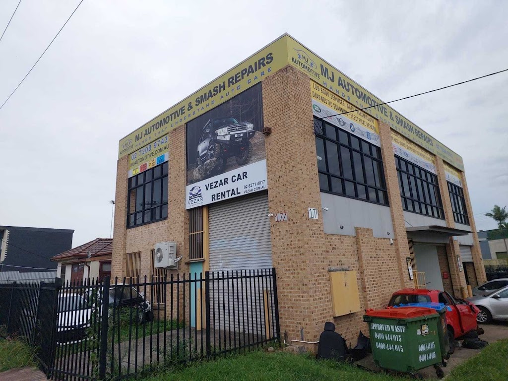 MJ Automotive & Smash Repairs | 177 Military Rd, Guildford NSW 2161, Australia | Phone: (02) 7208 9743