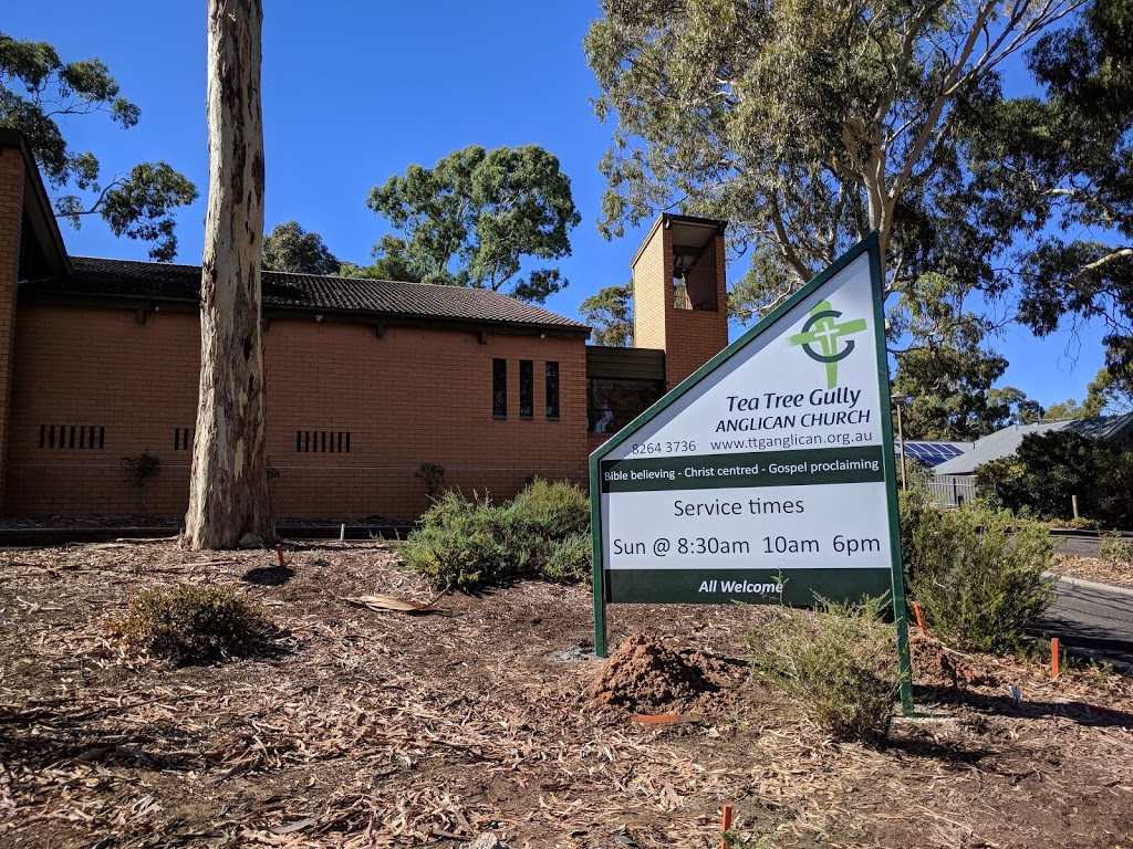 Tea Tree Gully Anglican Church | 19 Perseverance Rd, Tea Tree Gully SA 5091, Australia | Phone: (08) 8264 3736