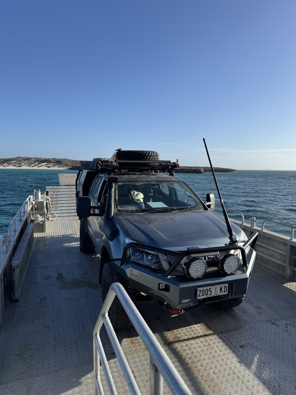 Dirk Hartog Island 4WD Barge Ferry | 62 Dirk Hartog Island Drive, Dirk Hartog Island WA 6537, Australia | Phone: (08) 9948 1211