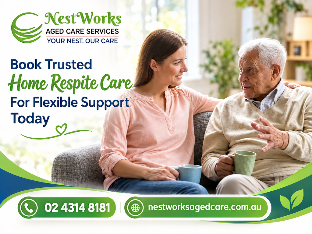 Nestworks Aged Care Services | Suite 3.21 , Level 3 , ING Building/5 Dulmison Ave, Wyong NSW 2259, Australia | Phone: (02) 4314 8181