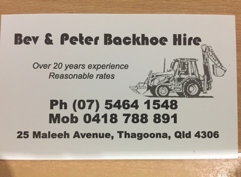 BNP BACKHOE HIRE over 30 years experiecnce | 23/25 Maleeh Ave, Thagoona QLD 4306, Australia | Phone: 0418 788 891