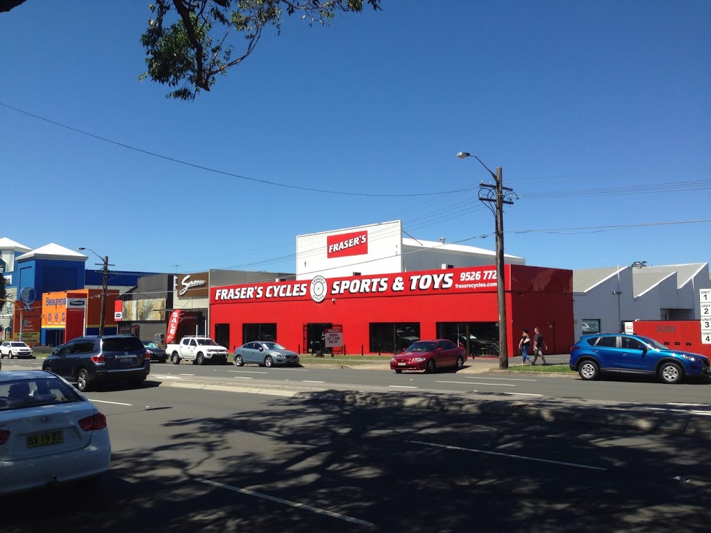 Fraser’s Cycles | bicycle store | 228 Taren Point Rd, Taren Point NSW 2229, Australia | 0295267722 OR +61 2 9526 7722