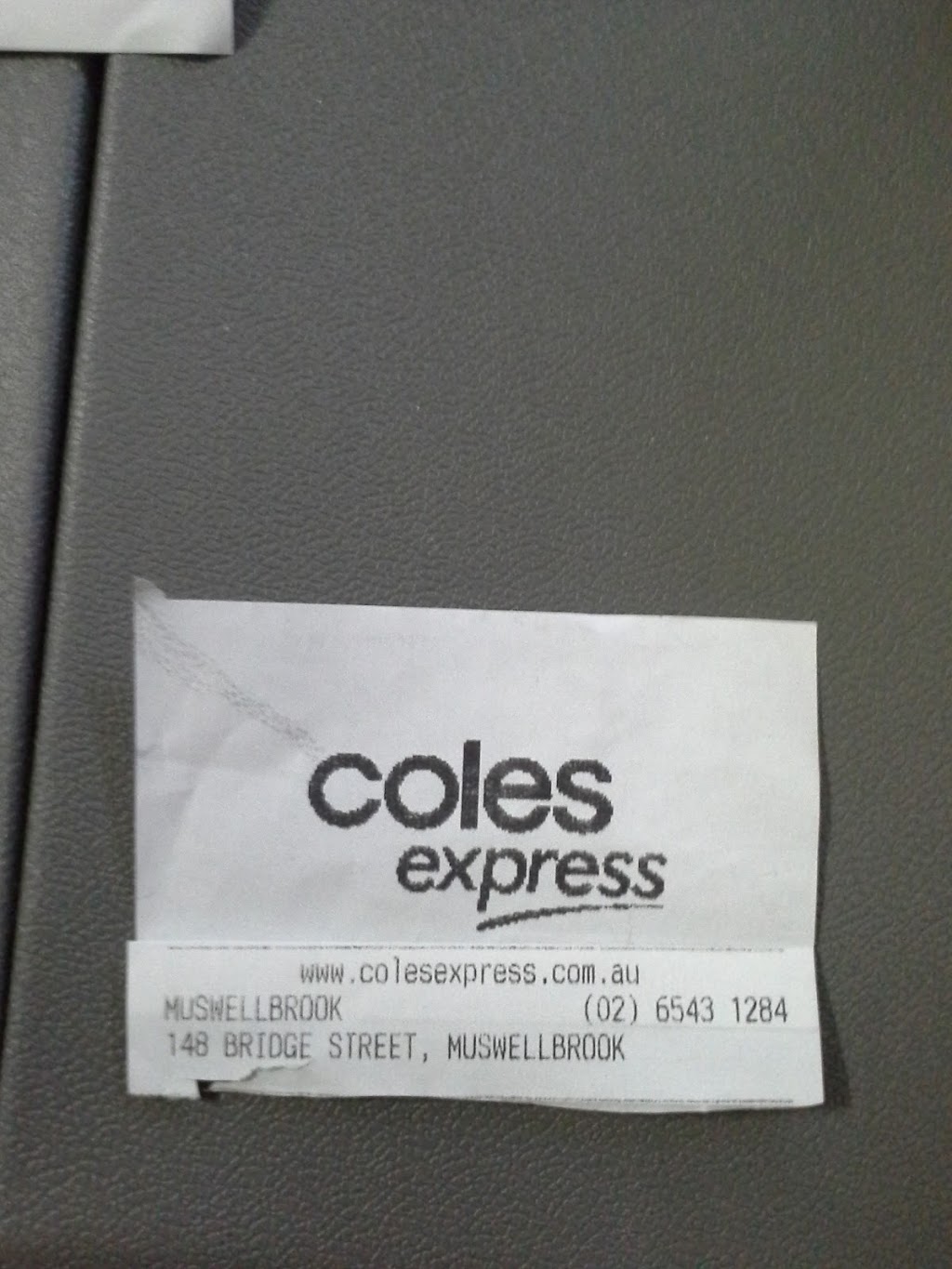 Coles Express | 148 Bridge Street &, Hill St, Muswellbrook NSW 2333, Australia | Phone: (02) 6543 1284
