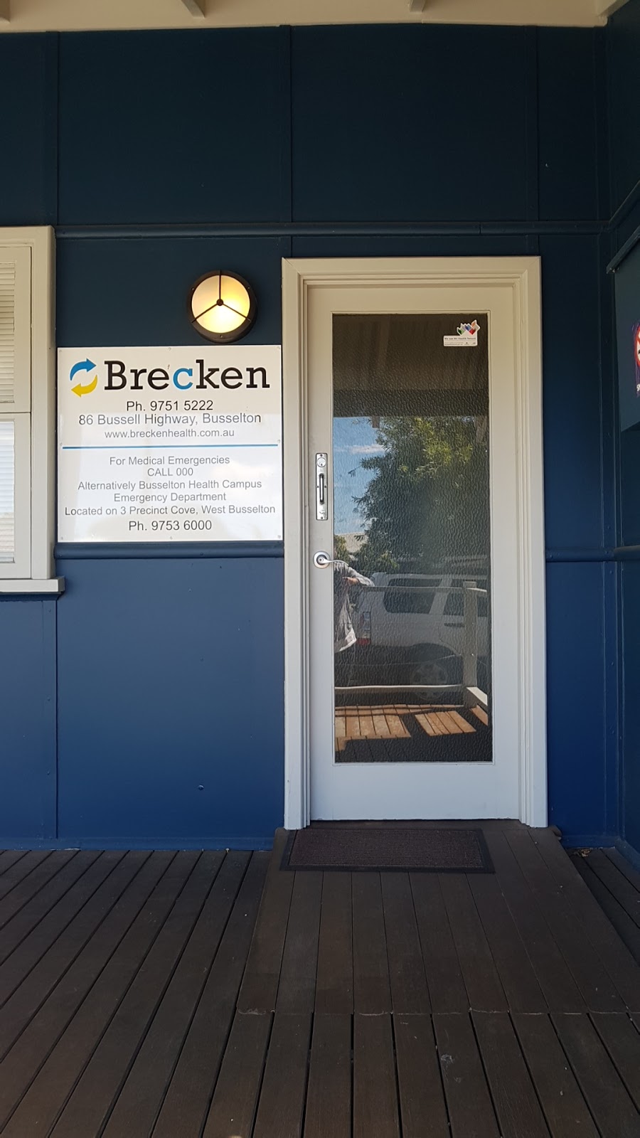 Brecken Health Care | hospital | 86 Bussell Hwy, West Busselton WA 6280, Australia | 0897515222 OR +61 8 9751 5222