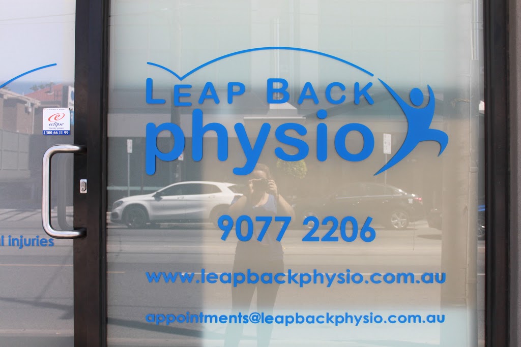 Leap Back Physio | physiotherapist | 2/439 Burke Rd, Glen Iris VIC 3146, Australia | 0390772206 OR +61 3 9077 2206