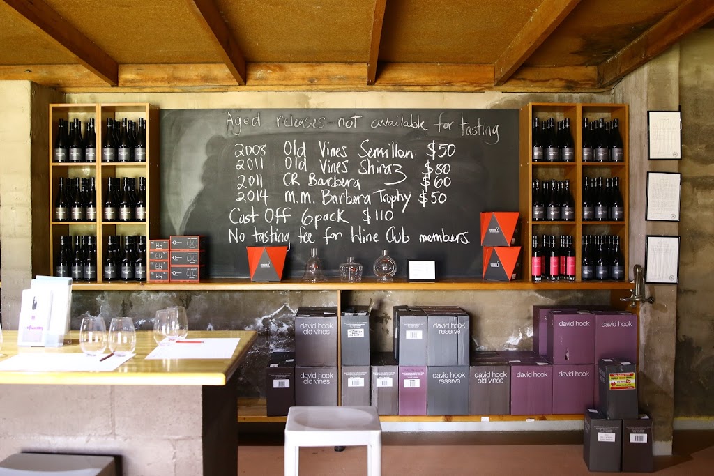 David Hook Wines | Crn Broke & Ekerts Road, Pokolbin NSW 2320, Australia | Phone: (02) 4998 7121