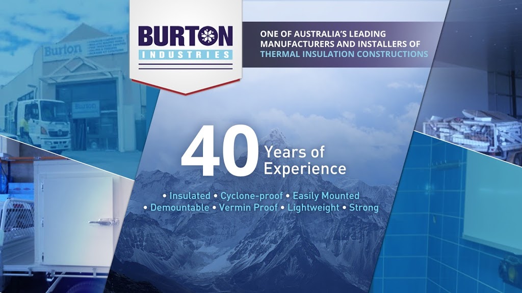 Burton Industries | 2/257 Colchester Rd, Kilsyth South VIC 3137, Australia | Phone: (03) 9729 8155