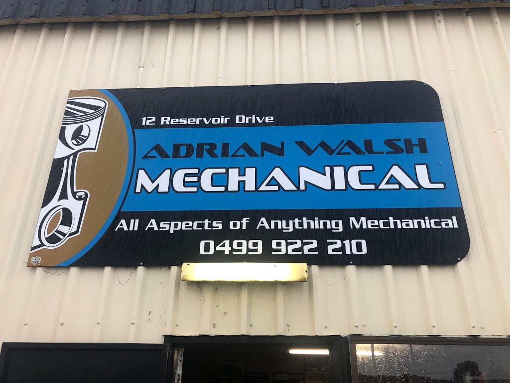 Adrian Walsh Mechanical | 12 Reservoir Dr, Wynyard TAS 7325, Australia | Phone: 0499 922 210