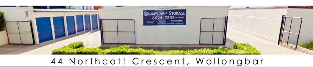Barnes Self Storage - Alstonville | storage | 44 Northcott Cres, Alstonville NSW 2477, Australia | 0266242233 OR +61 2 6624 2233