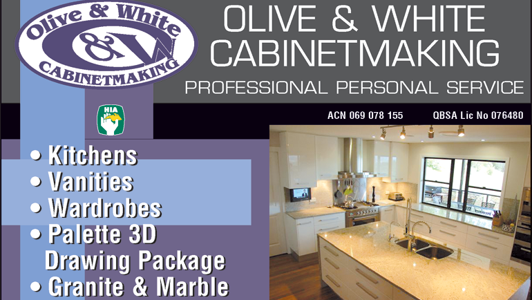 Photo by Olive & White Cabinetmaking Pty Ltd. Olive & White Cabinetmaking Pty Ltd | home goods store | 6 Dooley St, Park Avenue QLD 4701, Australia | 0749211626 OR +61 7 4921 1626