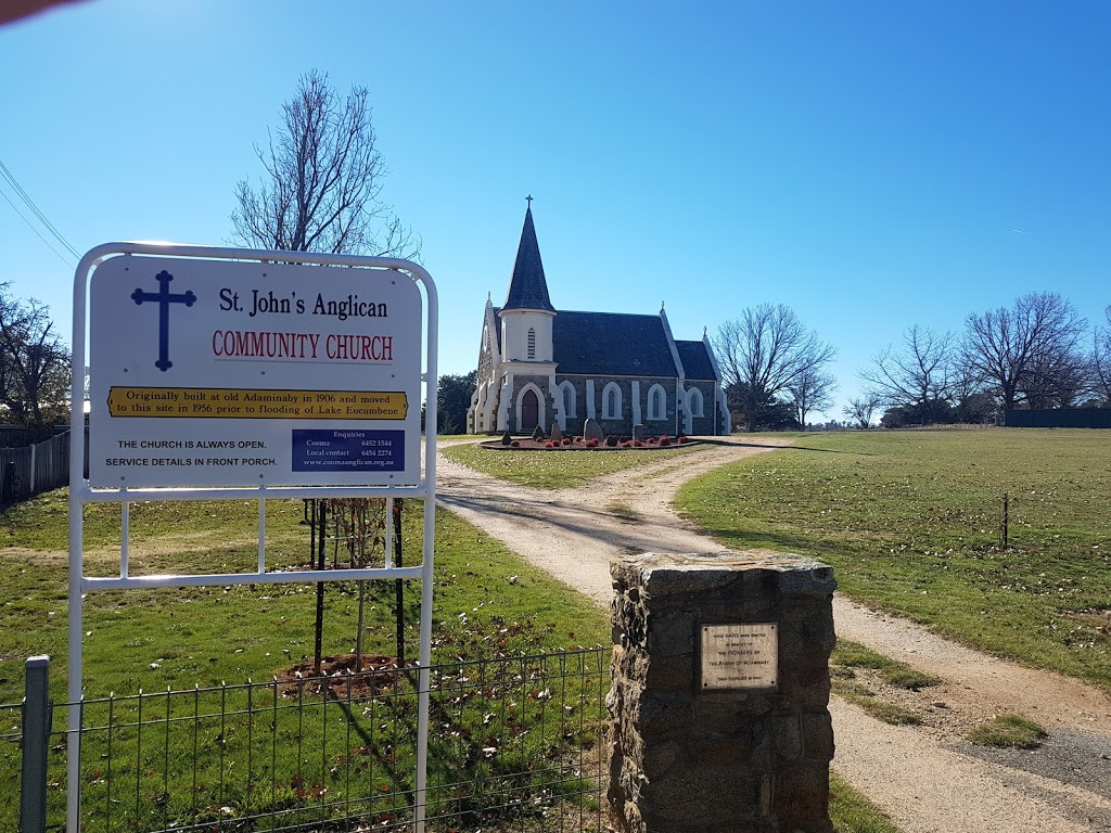 Saint Johns Anglican Church | church | 13 Stoke St, Adaminaby NSW 2629, Australia | 0264521544 OR +61 2 6452 1544