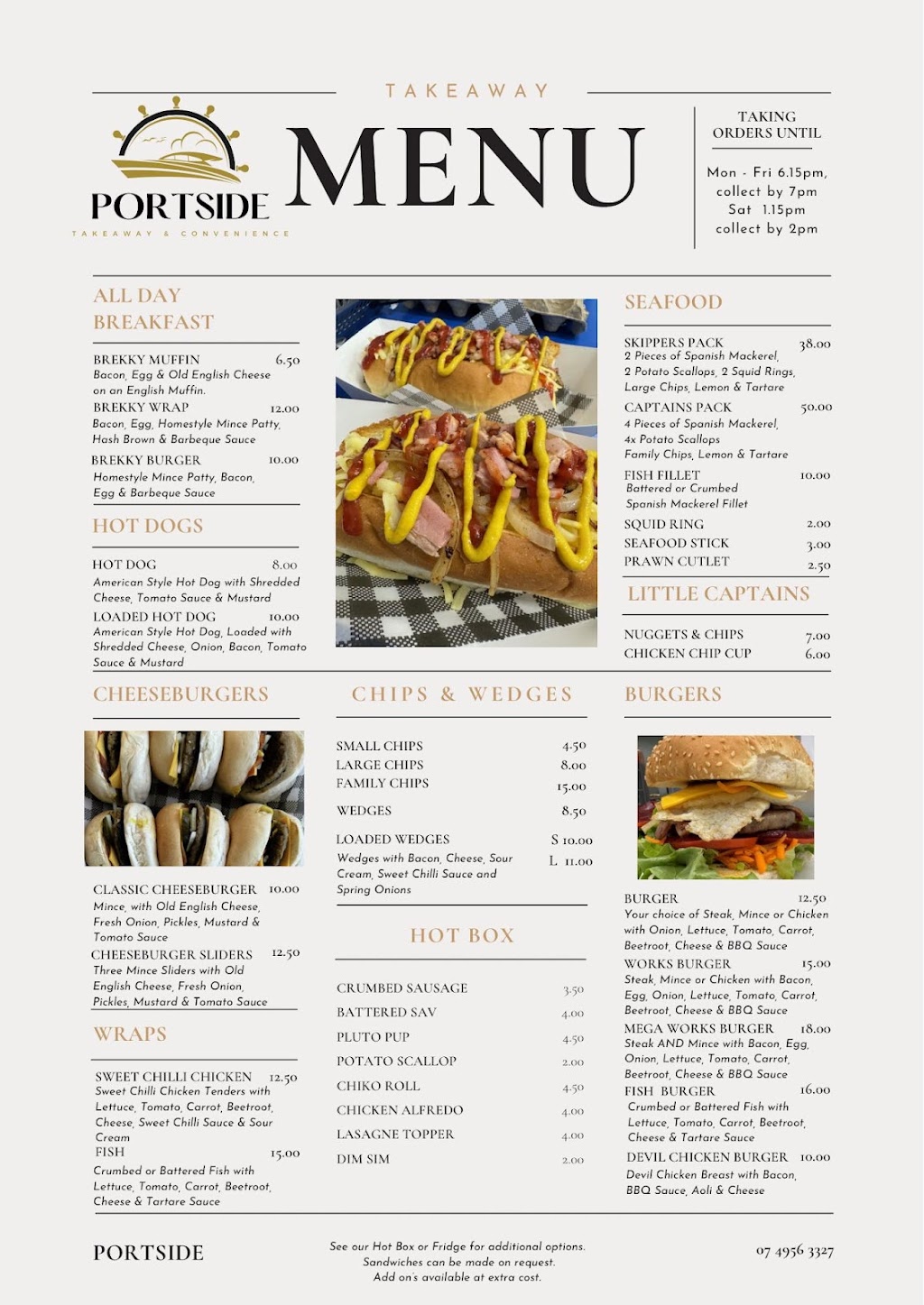 Portside Takeaway & Convenience | Shop 6/4 Valroy St, Hay Point QLD 4740, Australia | Phone: (07) 4956 3327
