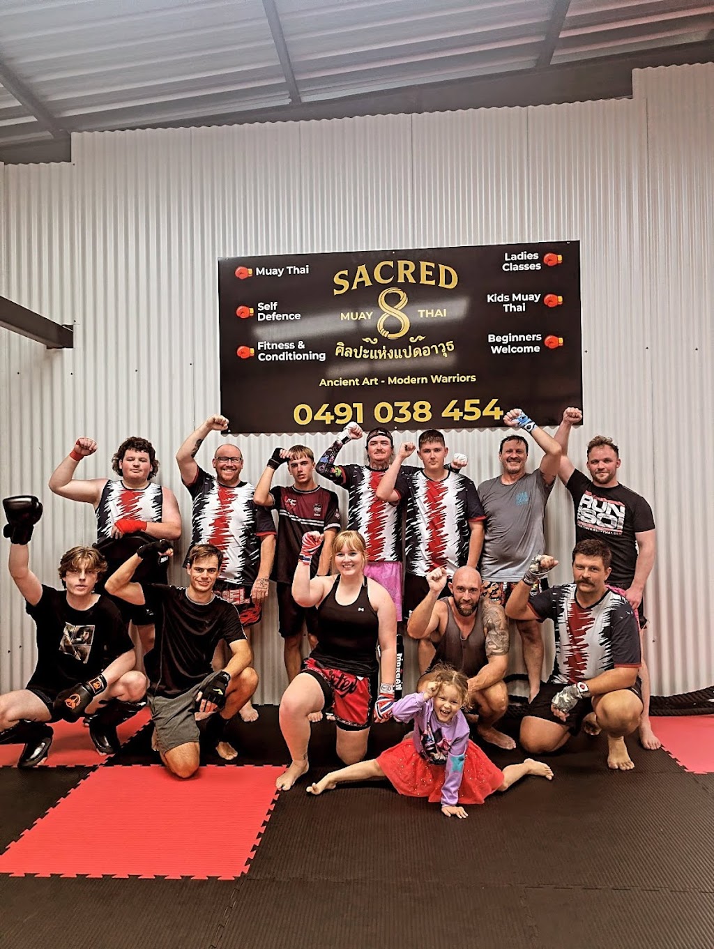 Sacred 8 Muay Thai | 32b Burleigh St, Toronto NSW 2283, Australia | Phone: 0491 038 454