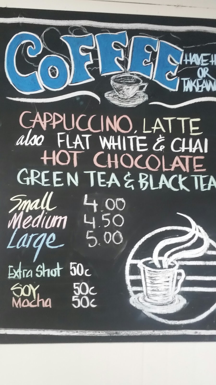 Kellys Coffee & Takeaway | cafe | 101 Mount Ettalong Rd, Umina Beach NSW 2257, Australia | 0410721180 OR +61 410 721 180