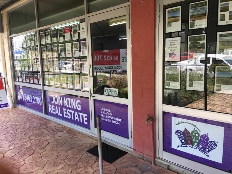 Jon King Real Estate Boonah | real estate agency | 1/16 Yeates Ave, Boonah QLD 4310, Australia | 0497573111 OR +61 497 573 111