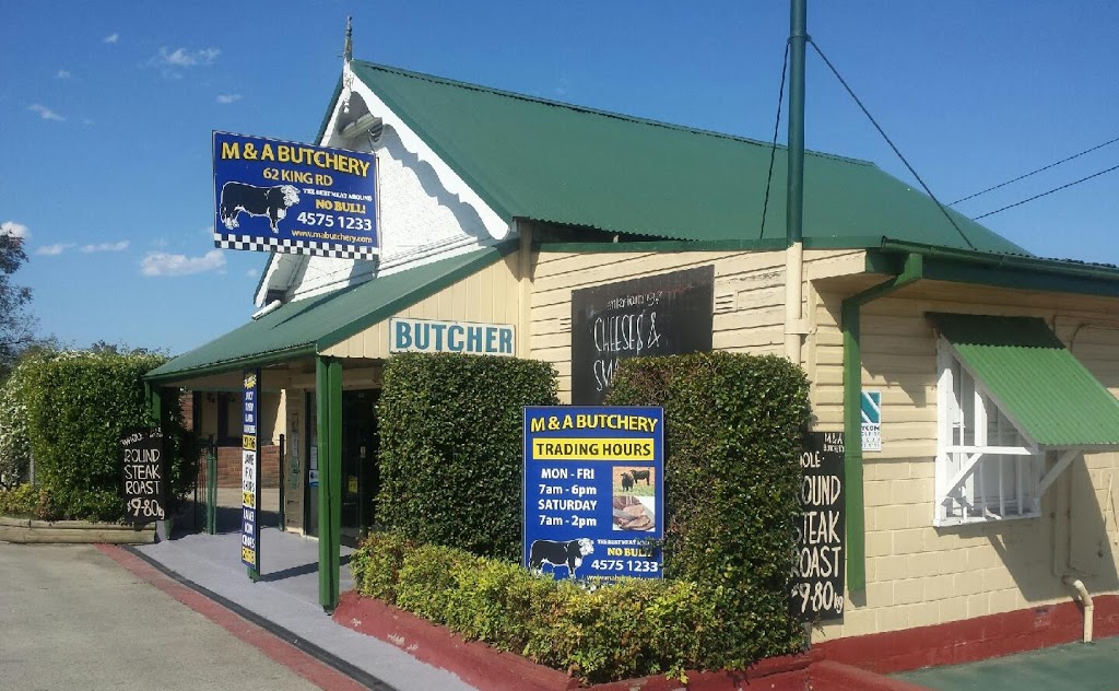M & A Butchery | store | 62 King Rd, Wilberforce NSW 2756, Australia | 0245751233 OR +61 2 4575 1233