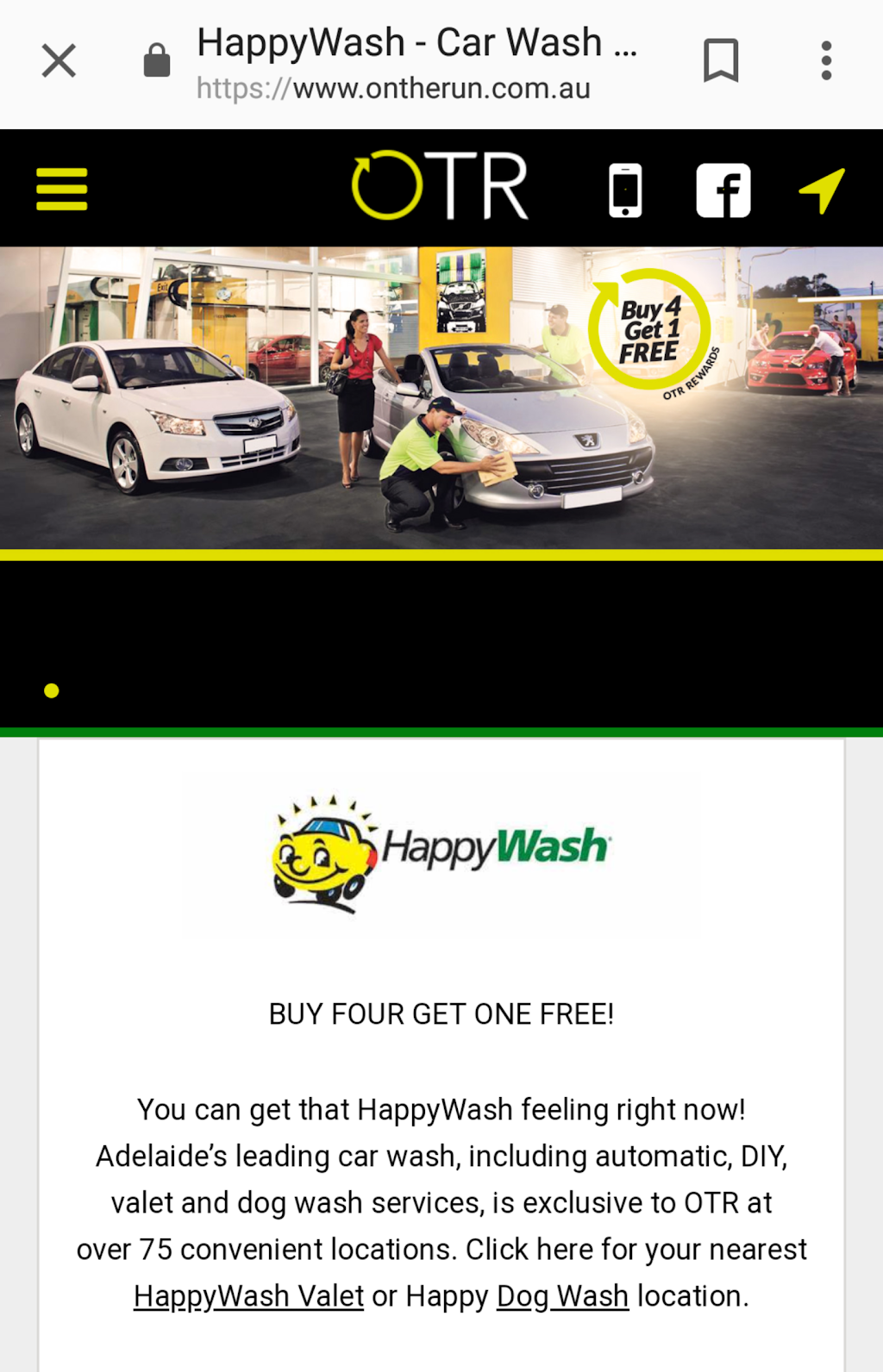 OTR Happy Wash | 7-9 Central Link, Mawson Lakes SA 5095, Australia | Phone: 83498282
