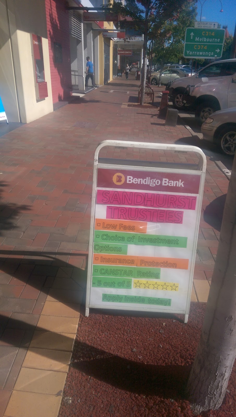 Bendigo Bank | bank | 98 Murphy St, Wangaratta VIC 3677, Australia | 0357219499 OR +61 3 5721 9499