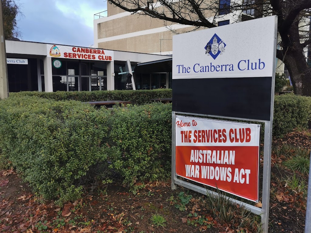 Canberra Services Club | 51 Blackall St, Barton ACT 2600, Australia | Phone: (02) 6162 0503