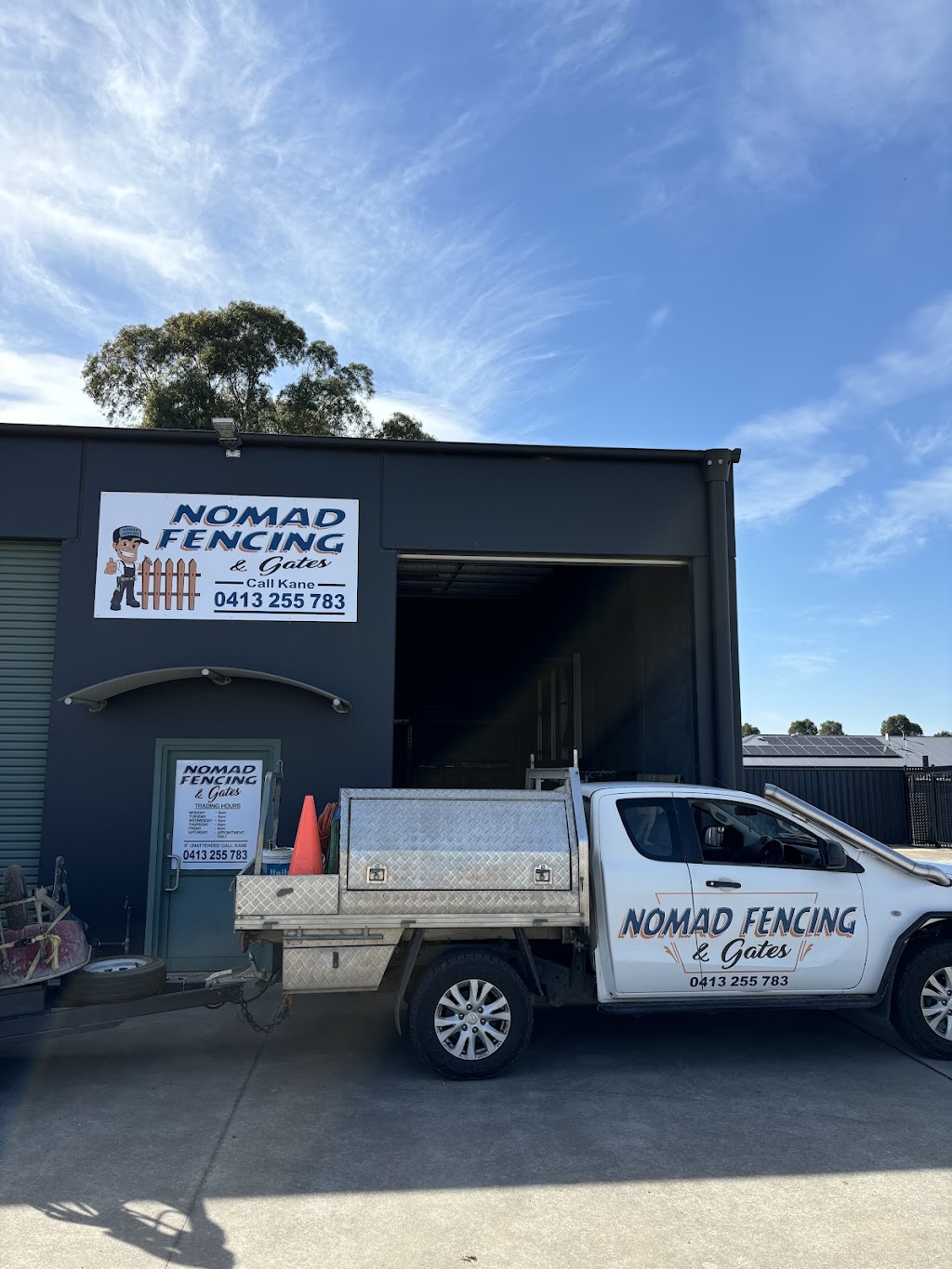 Nomad Fencing & Gates | 28 Cobains Rd, Sale VIC 3850, Australia | Phone: 0413 255 783