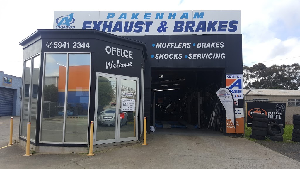 Pakenham Exhaust & Brakes | 1/22-26 Bald Hill Rd, Pakenham VIC 3810, Australia | Phone: (03) 5941 2344