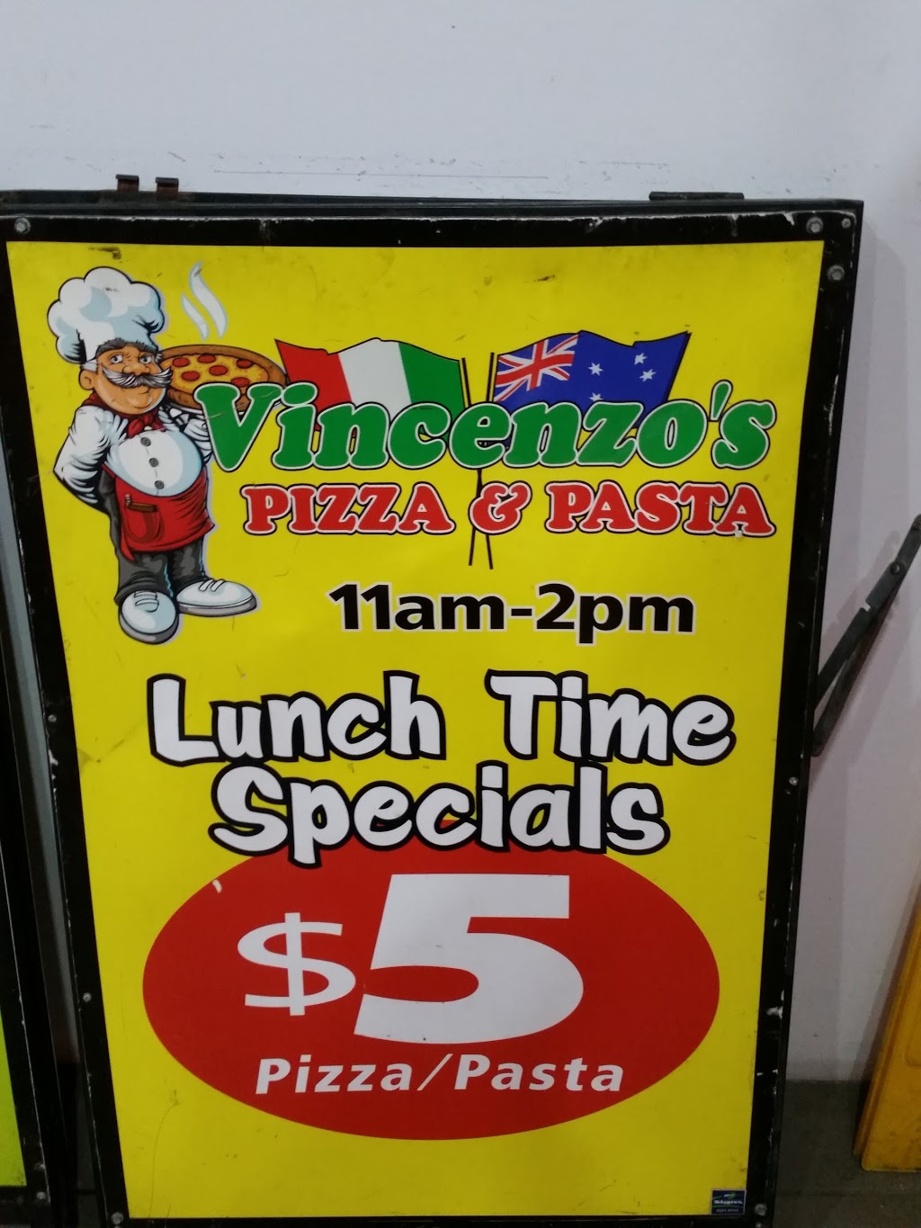 Vincenzos Pizza & Pasta | restaurant | 1/44 John Rice Ave, Elizabeth Vale SA 5112, Australia | 0882552202 OR +61 8 8255 2202