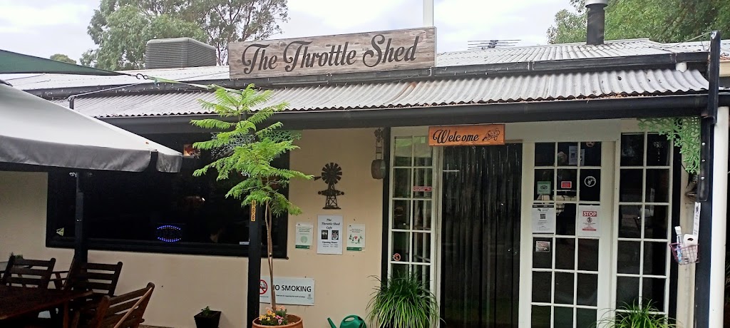 The Old Throttle Shed | 988 Black Top Rd, One Tree Hill SA 5114, Australia | Phone: 0475 606 993