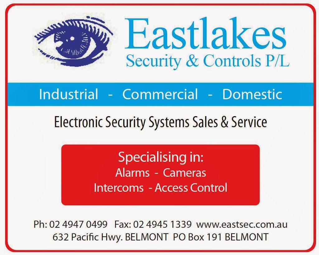 Eastlakes Security & Controls | 632 Pacific Hwy, Belmont NSW 2280, Australia | Phone: (02) 4947 0499