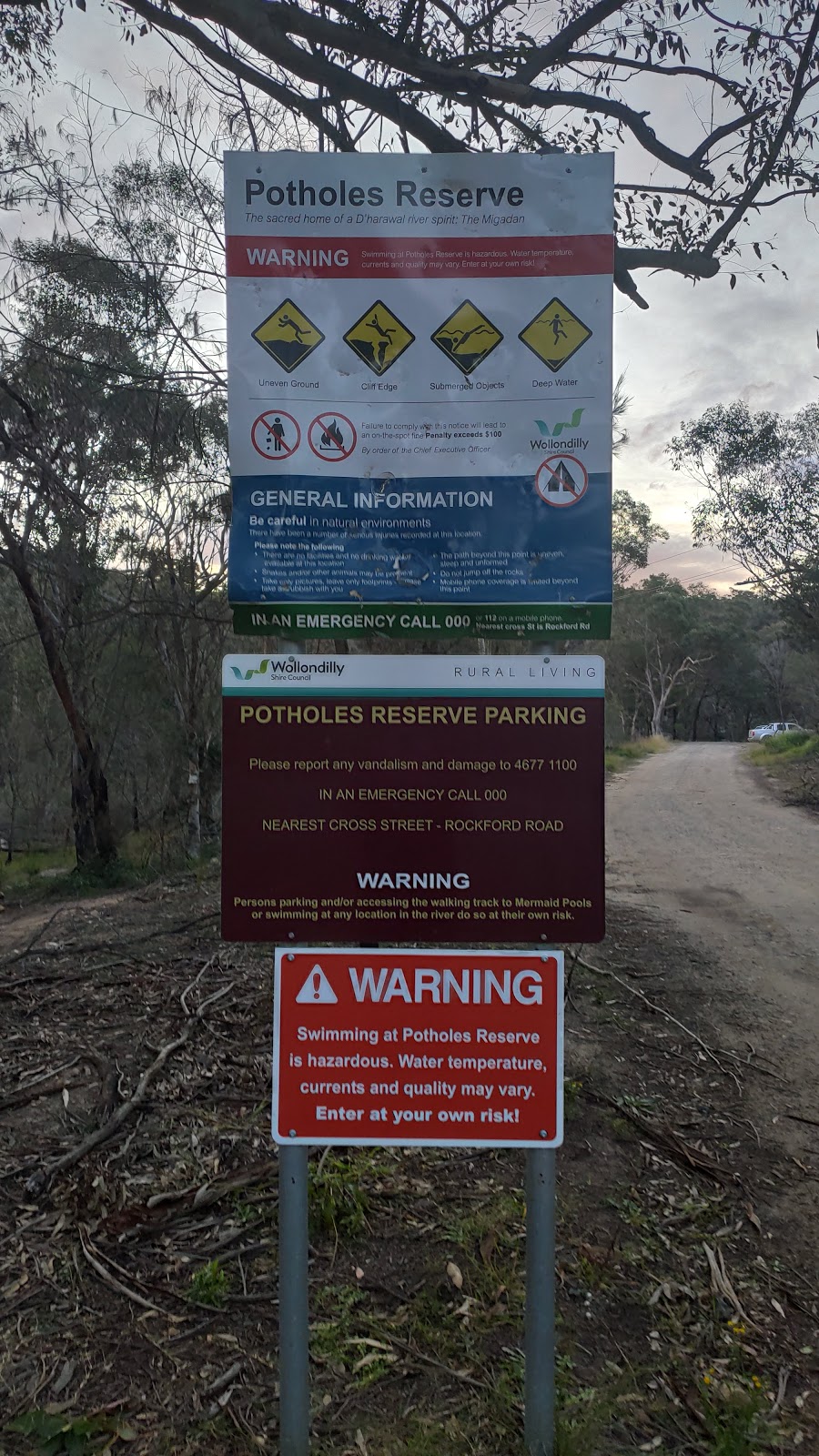 Mermaids Pool and Tahmoor Gorge Parking | parking | Bargo NSW 2574, Australia