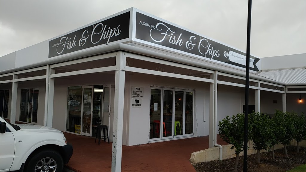Australind Fish & Chips | Australian Village, 26 Paris Rd & Old Coast Road, Australind WA 6233, Australia | Phone: (08) 9797 1400