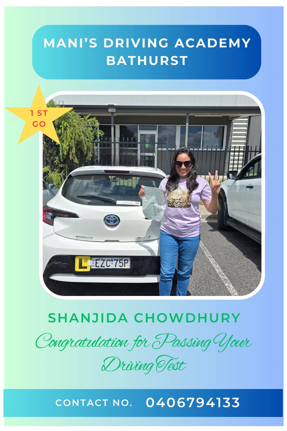 Manis Driving Academy Bathurst | 143 Lambert St, Bathurst NSW 2795, Australia | Phone: 0406 794 133