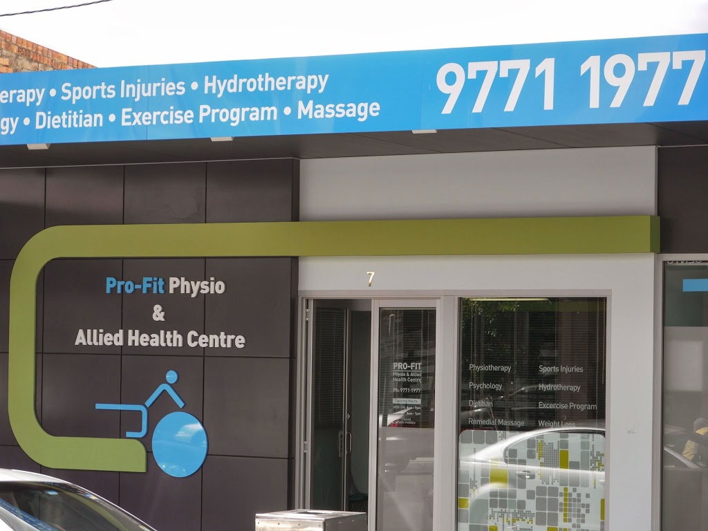Pro-Fit Physio | physiotherapist | 7 Revesby Pl, Revesby NSW 2212, Australia | 0297711977 OR +61 2 9771 1977