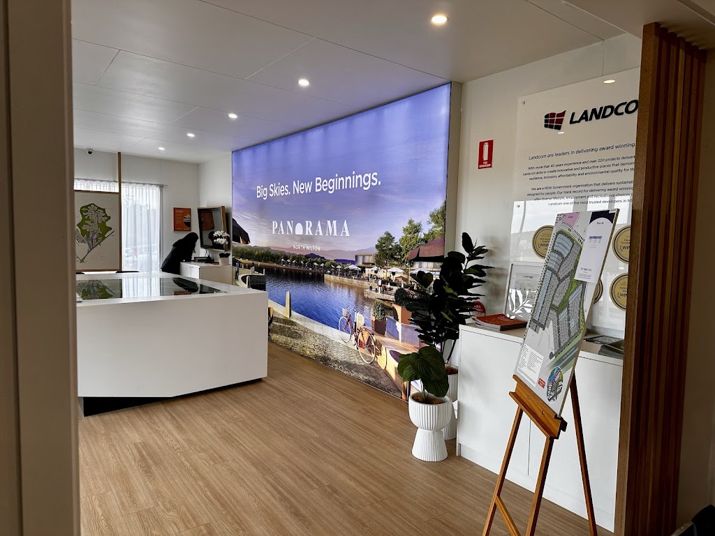 Landcom | Panorama Sales Office | 195 Fairway Dr, Wilton NSW 2571, Australia | Phone: (02) 9391 2983