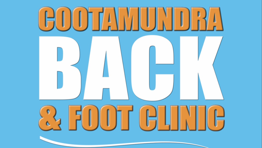 Coota Back & Foot Clinic | 148 Parker St, Cootamundra NSW 2590, Australia | Phone: (02) 6942 2617