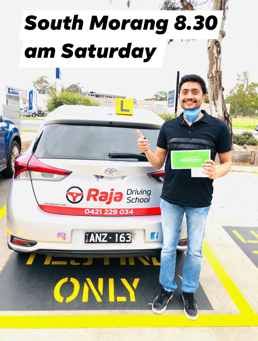 Raja Driving School | 69 Graham St, Broadmeadows VIC 3047, Australia | Phone: 0421 229 034