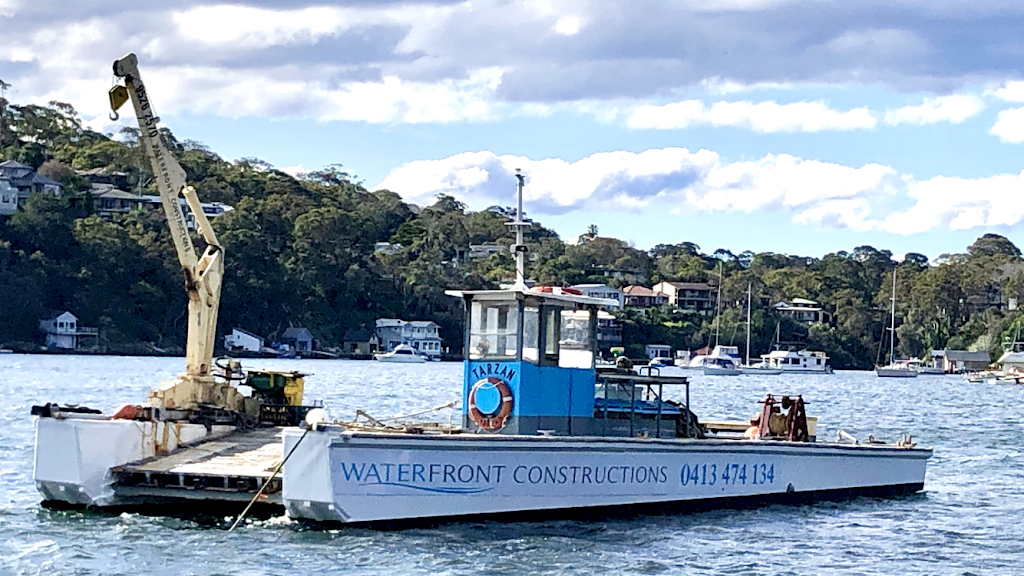 Waterfront Constructions - Pontoons - Jetties - Barge Hire | 26 Beckton Pl, Lilli Pilli NSW 2229, Australia | Phone: (02) 9526 2570