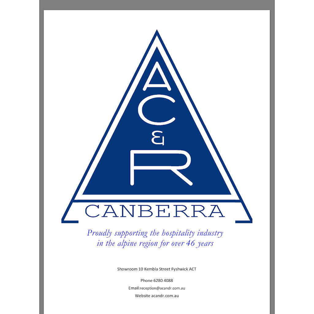 AC & R Catering equipment | 10 Kembla St, Fyshwick ACT 2609, Australia | Phone: (02) 6280 4088