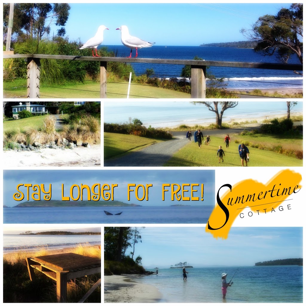 Summertime Cottage | lodging | 120 Kingfish Beach Rd, Southport TAS 7109, Australia | 0410583213 OR +61 410 583 213