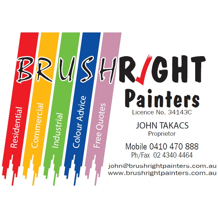 Brushright Painters | painter | 11 Garlick St, Kariong NSW 2250, Australia | 0410470888 OR +61 410 470 888