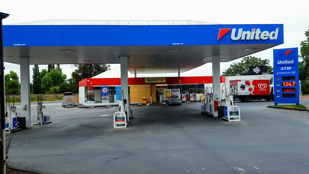 United Petroleum | gas station | 6 Bell St, Yarra Glen VIC 3775, Australia | 0397302505 OR +61 3 9730 2505