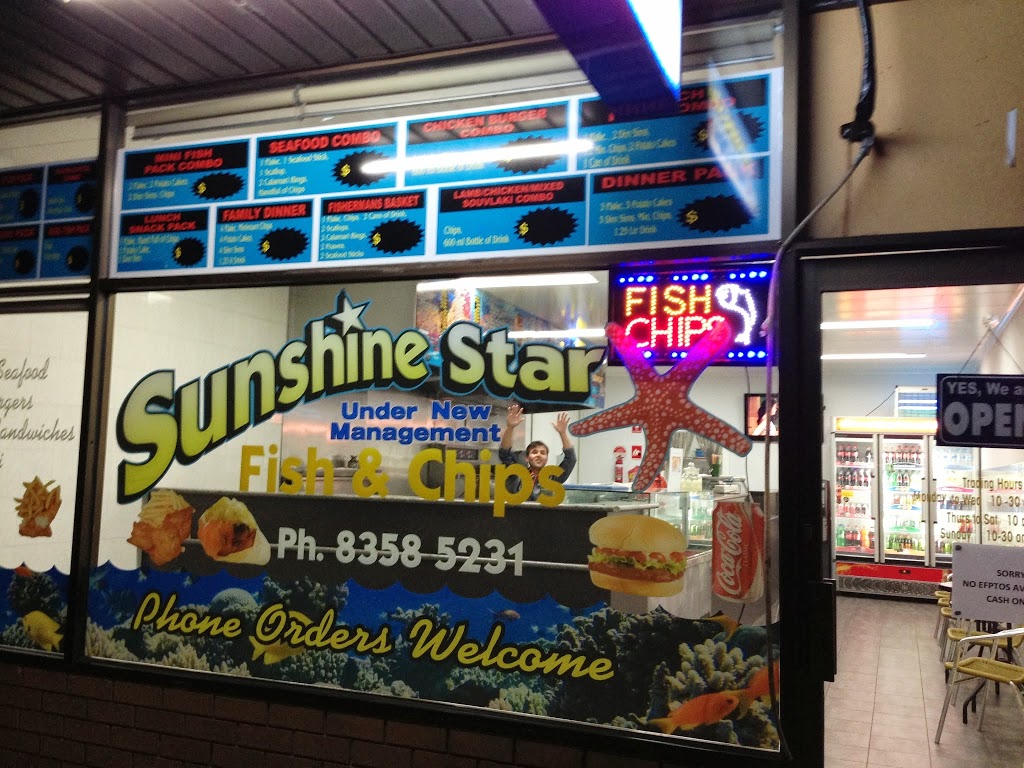 Sunshine Star Fish & Chips | meal takeaway | 287 Glengala Rd, Sunshine West VIC 3020, Australia | 0383585231 OR +61 3 8358 5231