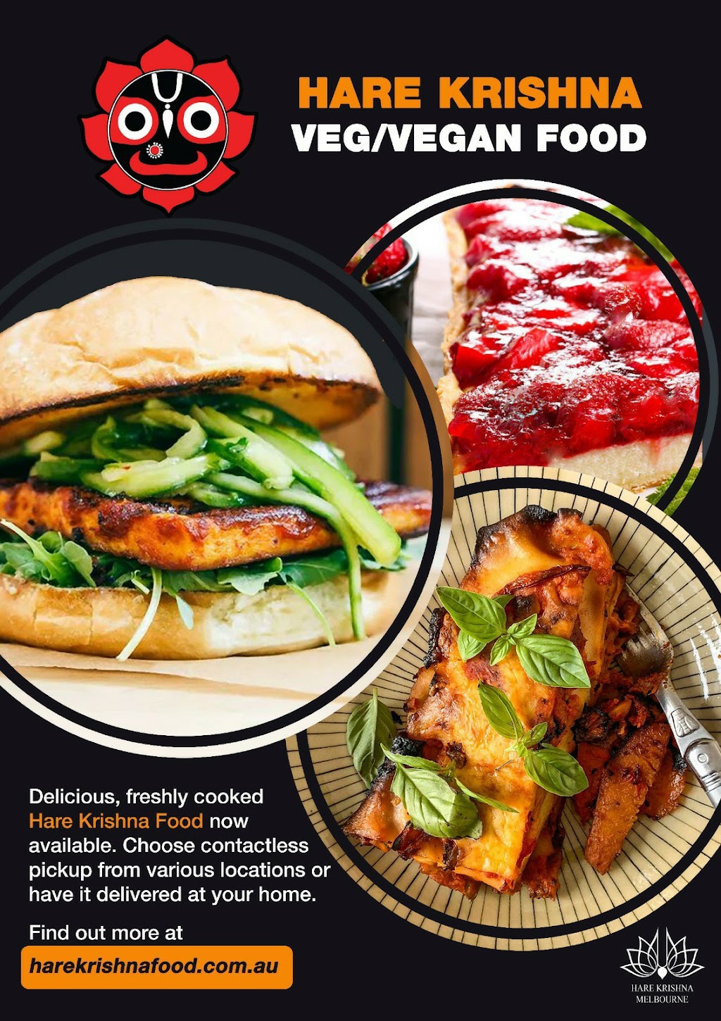 Hare Krishna Food | restaurant | 197 Danks St, Albert Park VIC 3206, Australia | 0430533314 OR +61 430 533 314