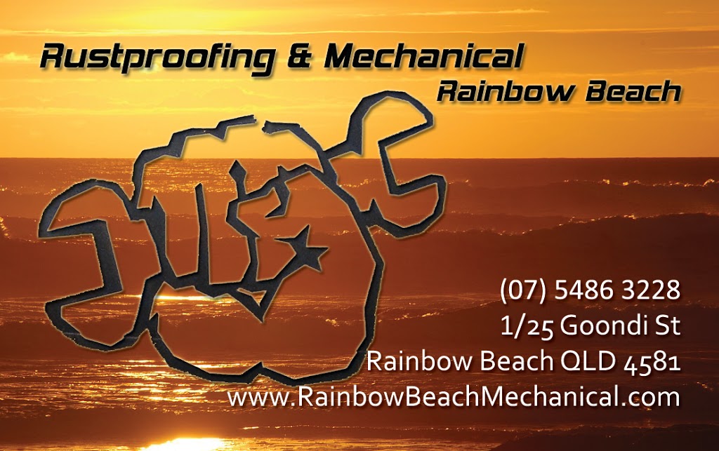 Rainbow Beach Rustproofing & Mechanical | home goods store | 12/5 Goondi St, Rainbow Beach QLD 4581, Australia | 0754863228 OR +61 7 5486 3228